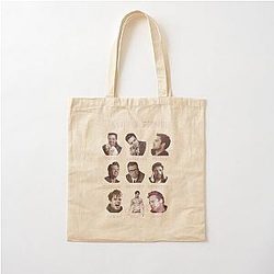 Sebastian Stan Funny Bucky Barnes Cotton Tote Bag
