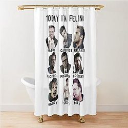 Sebastian Stan - Bucky Barnes - Signature Shower Curtain