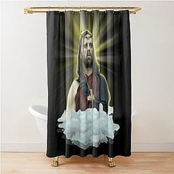 Sebastian Stan as Jesus Bucky Barnes Shower Curtain