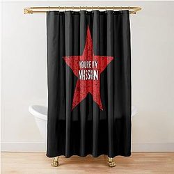Bucky Barnes Winter Soldier Shower Curtain