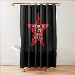 Bucky Barnes Winter Soldier Shower Curtain