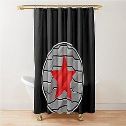 Bucky Barnes Winter Soldier Shower Curtain