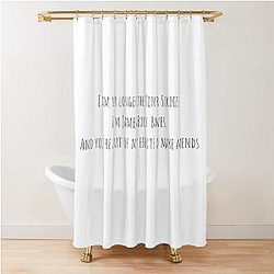 James Bucky Barnes and You're Part of My Efforts to Make Amends Shower Curtain