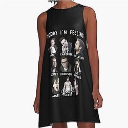 Sebastian Stan - Funny Feelings Bucky Barnes A-Line Dress