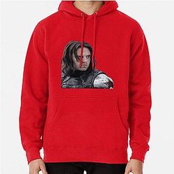 Bucky Barnes Winter Soldier Pullover Hoodie