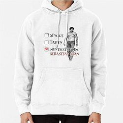 Sebastian Stan Mentally Dating Bucky Barnes Pullover Hoodie