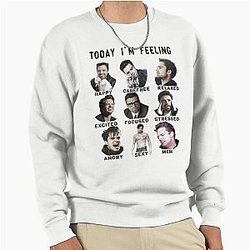 Sebastian Stan - Funny Signature Pullover Sweatshirt - Bucky Barnes