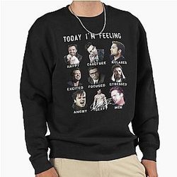 Sebastian Stan Funny Bucky Barnes Pullover Sweatshirt