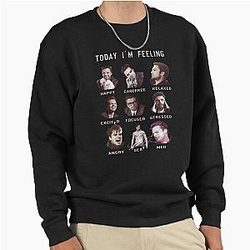 Sebastian Stan Funny Bucky Barnes Pullover Sweatshirt