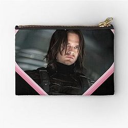 The Winter Soldier Bucky Barnes Zipper Pouch