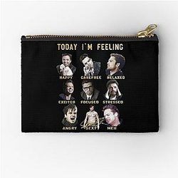 Sebastian Stan - Funny Feelings - Bucky Barnes Gold Edition Zipper Pouch