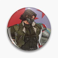 Rivals Bucky Barnes Pin
