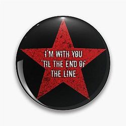 Bucky Barnes Winter Soldier Till the End of the Line Pin
