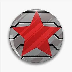 Bucky Barnes Winter Soldier Pin