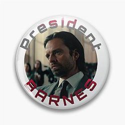 President Bucky Barnes Pin