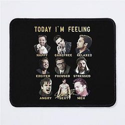 Sebastian Stan - Bucky Barnes - Gold Edition Mouse Pad