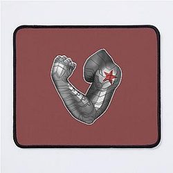 Marvel Winter Soldier Bucky Barnes Metal Mouse Pad