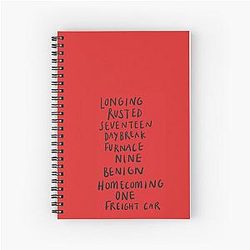 Bucky Barnes Trigger Words Notebook