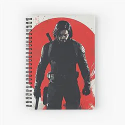 Thunderbolts Bucky Barnes Notebook