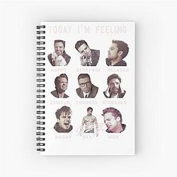 Sebastian Stan - Bucky Barnes Notebook