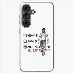 Sebastian Stan Mentally Dating Bucky Barnes Samsung Galaxy Case