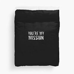 Bucky Barnes Winter Soldier mission Duvet Cover