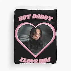 The Winter Soldier Bucky Barnes Duvet Cover