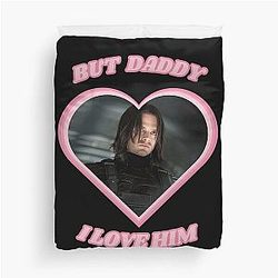 The Winter Soldier Bucky Barnes Duvet Cover