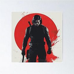 Thunderbolts Bucky Barnes Poster