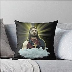 Sebastian Stan as Jesus - Bucky Barnes Throw Pillow becomes 

Sebastian Stan as Jesus - Bucky Barnes throw pillow