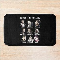 Sebastian Stan Funny Bucky Barnes Bath Mat