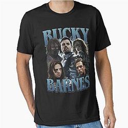 Bucky Barnes Thunderbolts Winter Soldier Avengers Superhero Essential T-Shirt