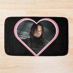 The Winter Soldier Bucky Barnes Bath Mat