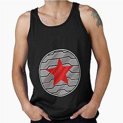 Bucky Barnes Winter Soldier Emblem Tank Top