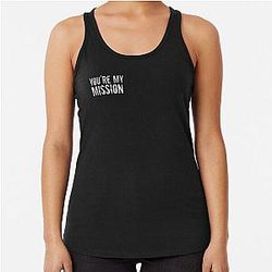 Bucky Barnes Winter Soldier My Mission Racerback Tank Top