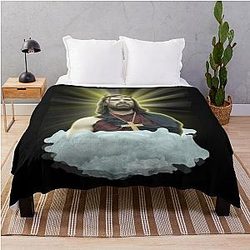 Sebastian Stan as Jesus - Bucky Barnes Blanket