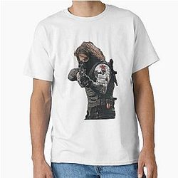 Winter Soldier Bucky Barnes Classic T-Shirt