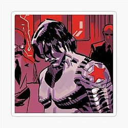 Bucky Barnes Sticker