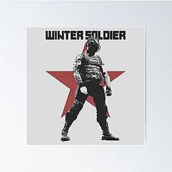 Bucky Barnes The Winter Soldier Original Poster
