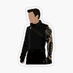Bucky Barnes Winter Soldier Sticker