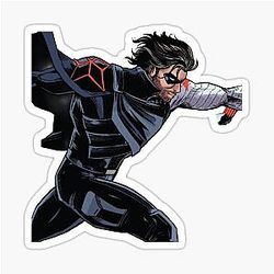 Bucky Barnes Sticker