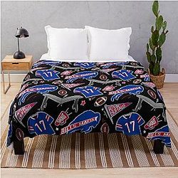 Buffalo Bills Josh Allen Throw Blanket