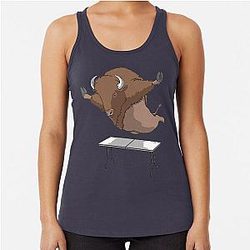Real Buffalo Bills Mafia Superfan Design Racerback Tank Top