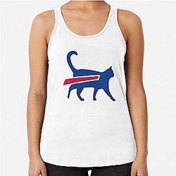 Cat Bills is Buffalo Funny Meme Tank Top