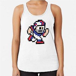 8-Bit Player Buffalo Bills Racer Tank Top