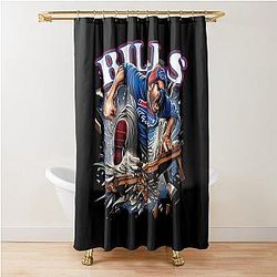 Art Buffalo Bills Shower Curtain