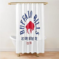 Art Buffalo Bills Shower Curtain