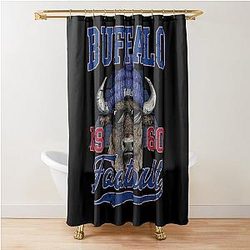 Art Buffalo Bills Shower Curtain