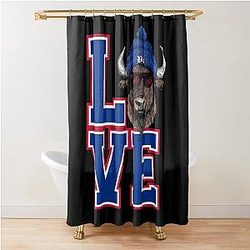 Art Buffalo Bills Shower Curtain