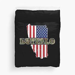 Buffalo Bills Redbubble Duvet Cover